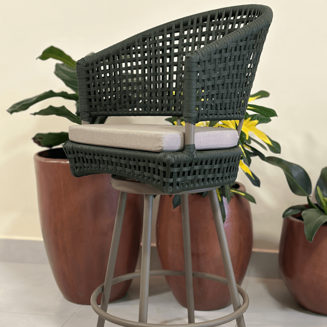 4 Banqueta Maldivas giratória